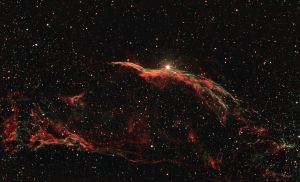 NGC 6960 - Petite dentelle et Triangle de Pickering