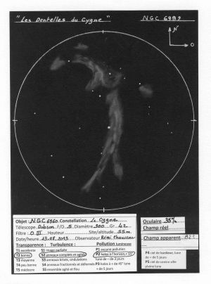 NGC 6992 - Grandes Dentelles du Cygne