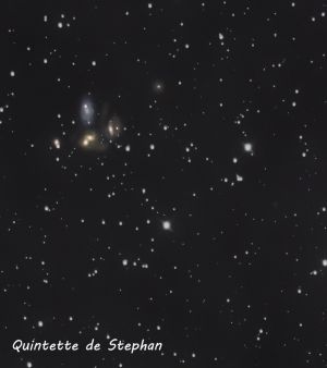 NGC 7319 - Quintette de Stephan
