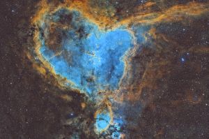 Nébuleuse du Coeur en SHO