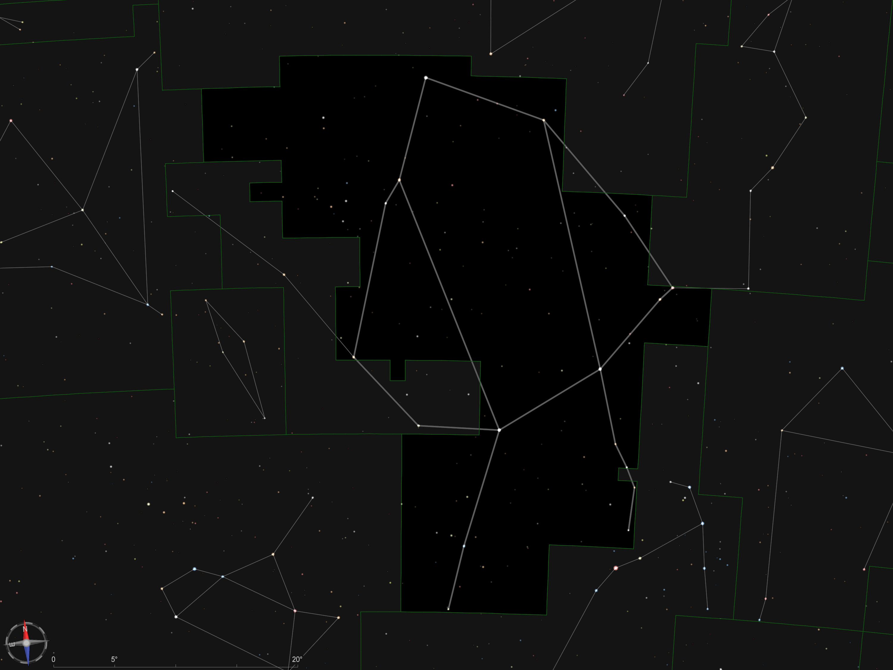 Carte Ophiuchus